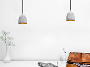 [T1] graue Hängelampe trianguliert von GANTlights